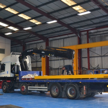 2014 - £4m investment in machinery and crane installation