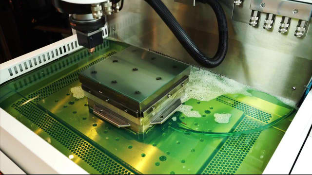 GF Machining Solutions AgieCharmilles Die Sink EDM. (Image courtesy of Machine Tool Systems.)