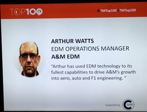 arthur 1 500 Arthur Watts & Paul Fox selected for The Manufacturer Top 100 2018