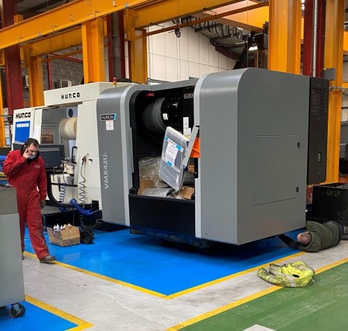 new huroc feb 21 500 Our first manufacturing equipment investment of 2021 - new 5-Axis CNC machining centre